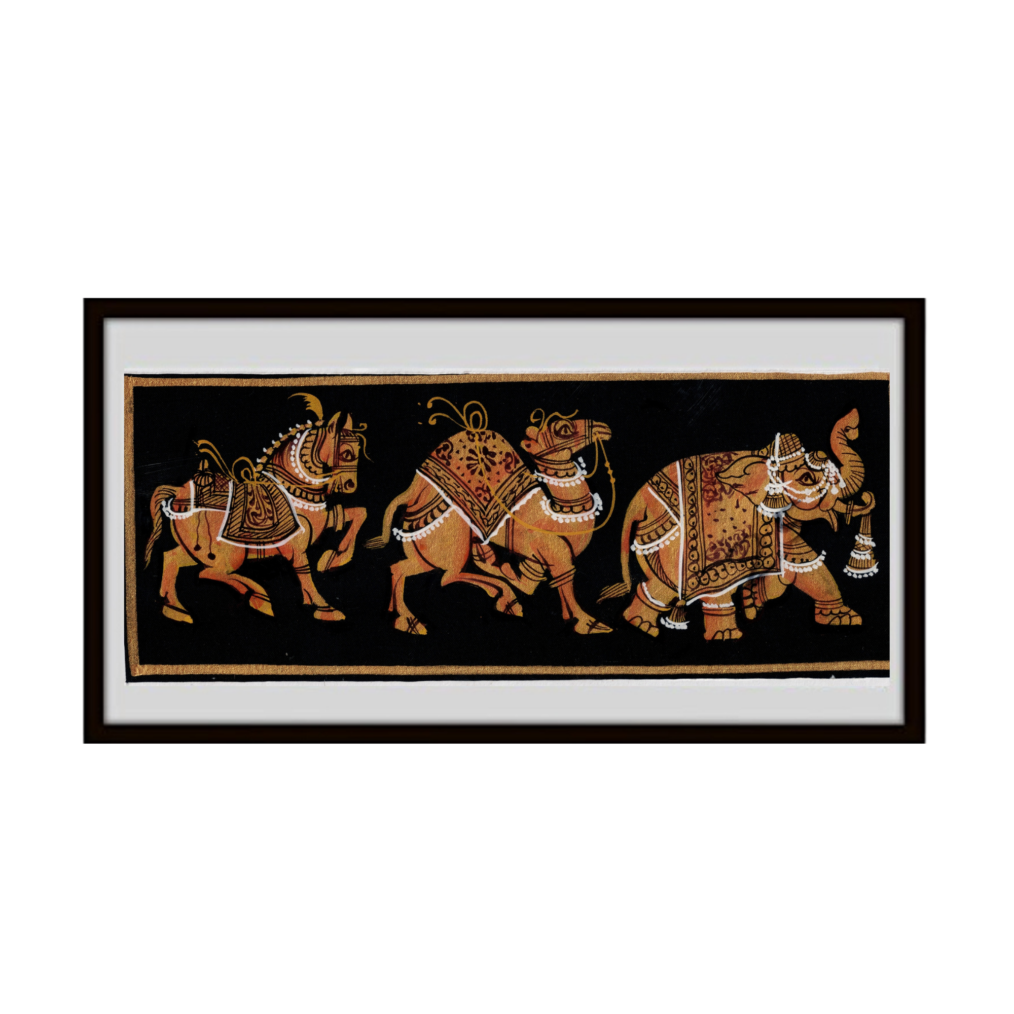 The Golden Trinity Miniature Painting