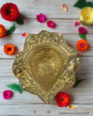 Handcrafted Brass Deepam (Diya) with Classic Design