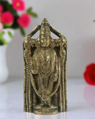Brass Venkateswara Swamy Idol – The Lord of Tirumala