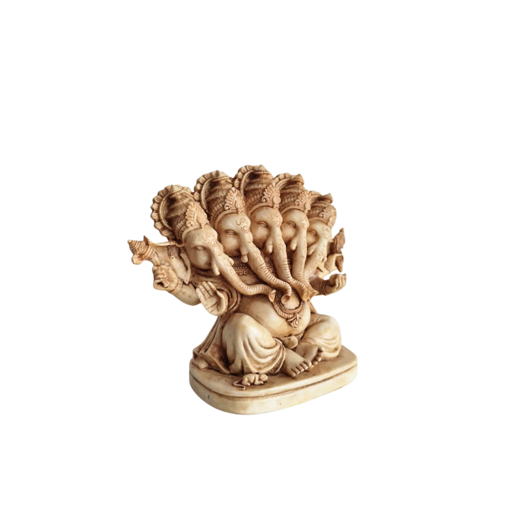 Panchamukhi Ganesha Statue - Five-Headed Lord Ganesha