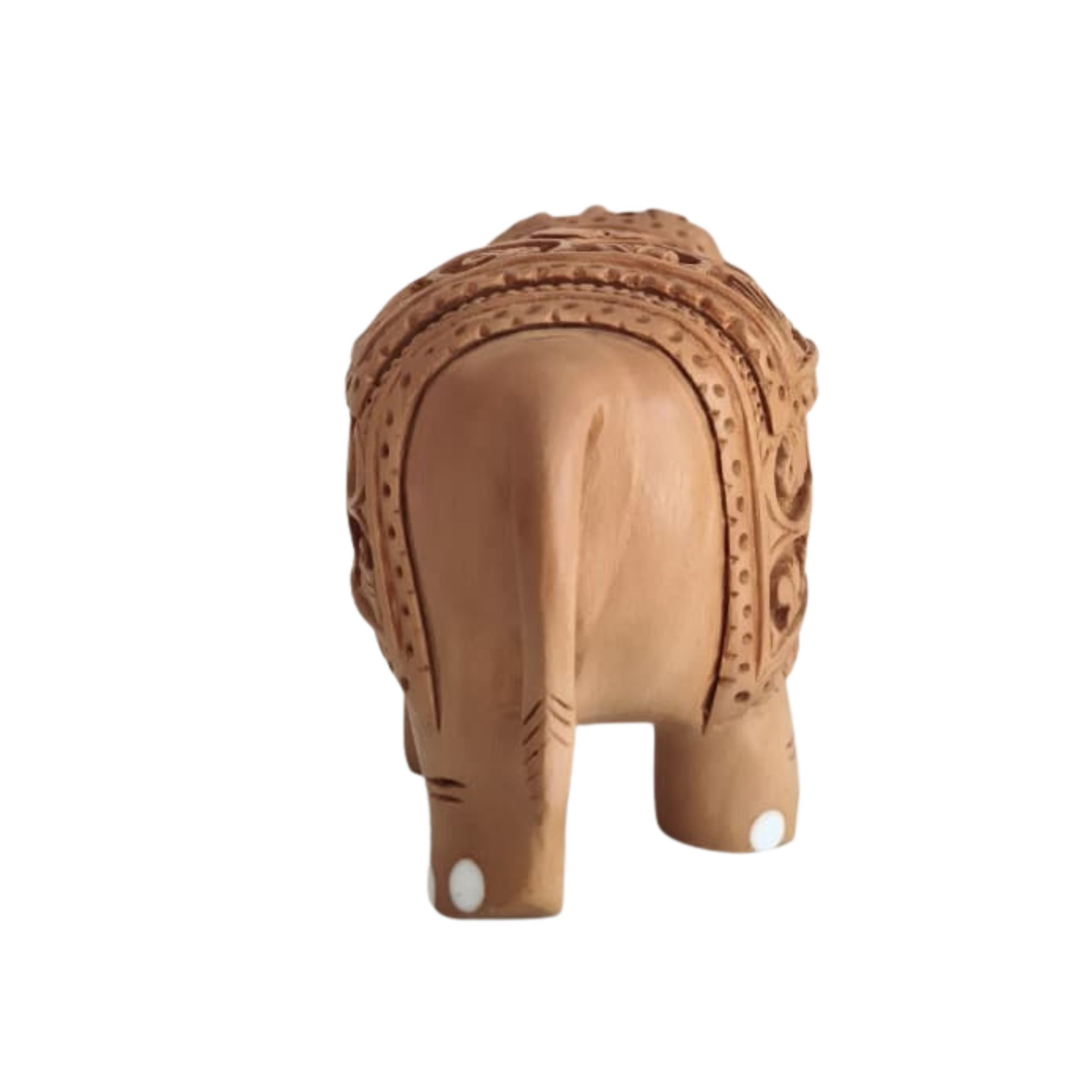 Hand-Carved Wooden Elephants – Artisan Decorative Sculptures