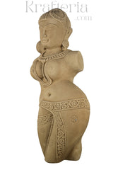 Ethereal Beauty - A Sandstone Devangana Sculpture