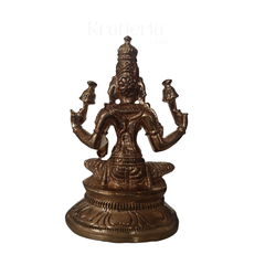 Panchaloha Goddess Saraswati Idol – Embodiment of Wisdom