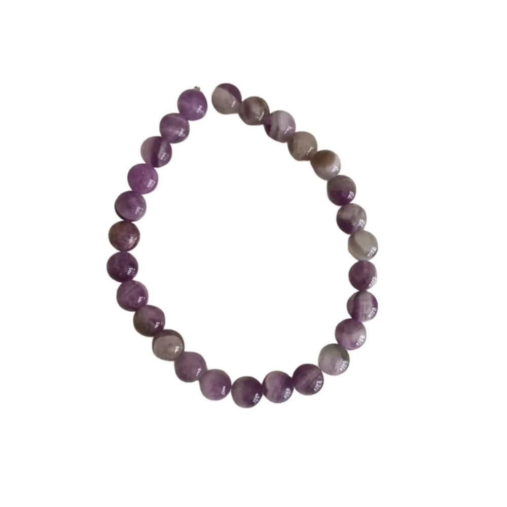 Natural Dream Amethyst Bracelet – Healing Purple Crystal   Fashion