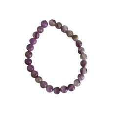 Natural Dream Amethyst Bracelet – Healing Purple Crystal   Fashion