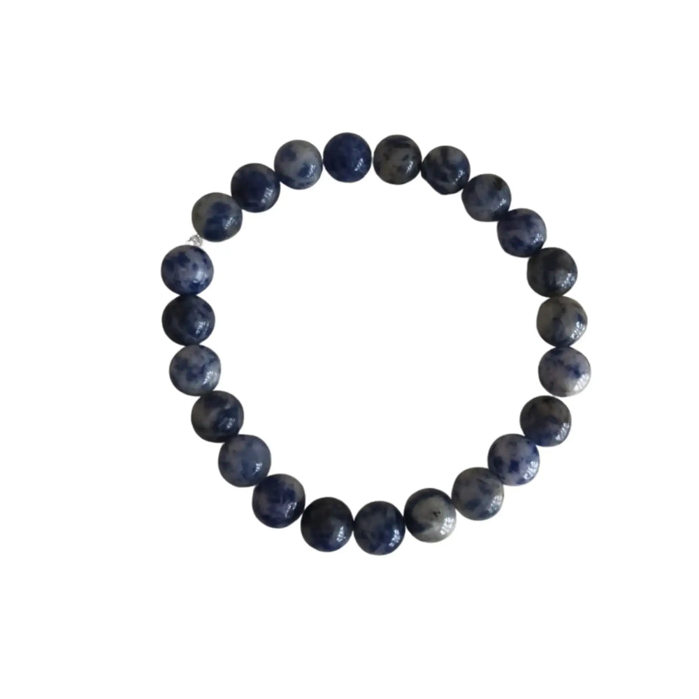 Natural Sodalite Crystal Bracelet   Fashion