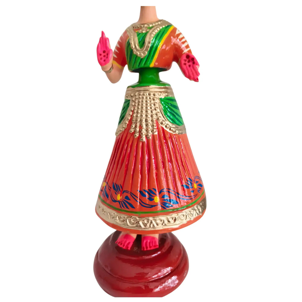 Traditional Dancing Doll – Kondapalli Bomma Classic | Kondapalli Dancing Doll   Kondapalli Lacquerware