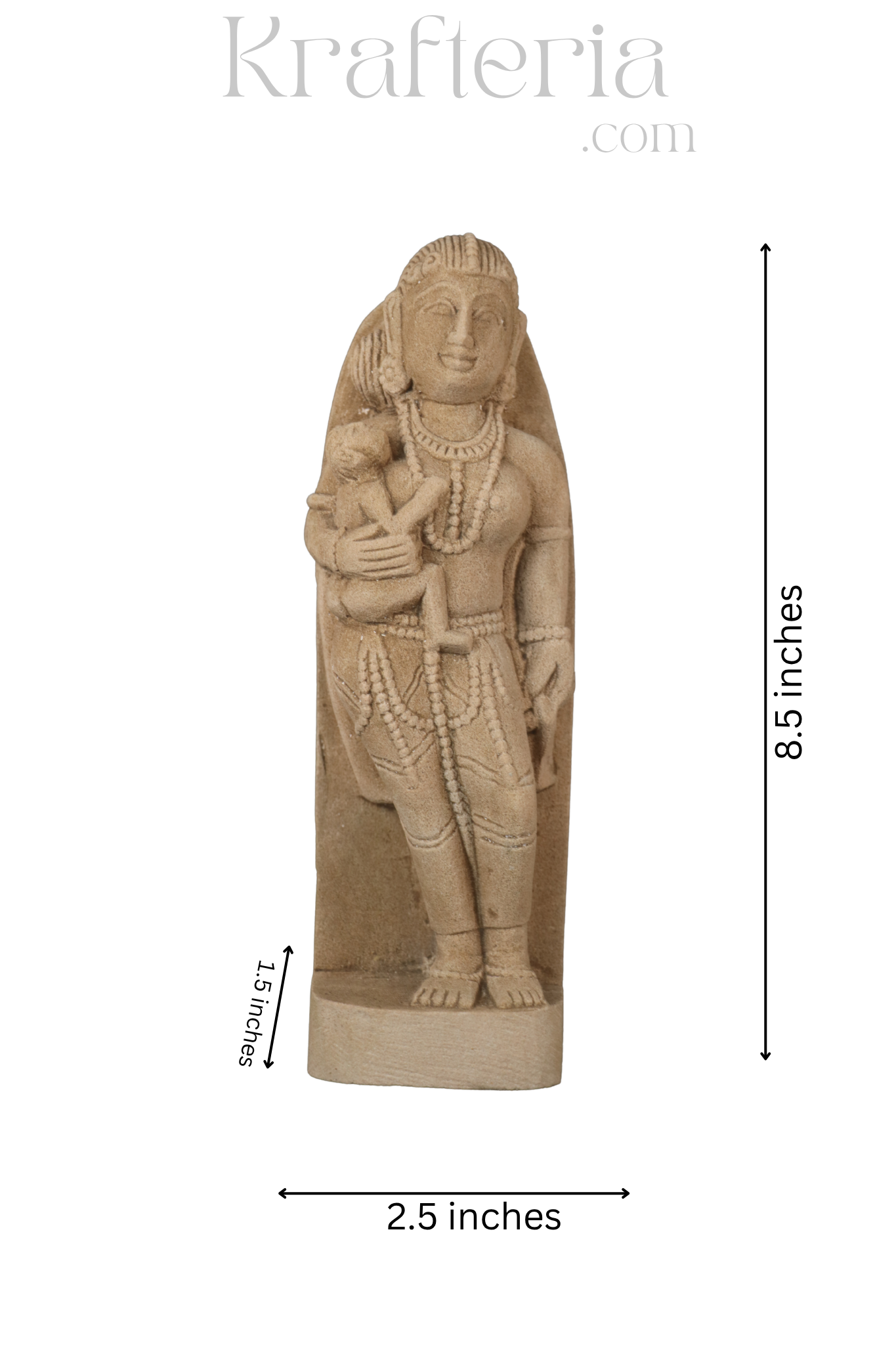 Matru Murti - A Sandstone Depiction of Maternal Love