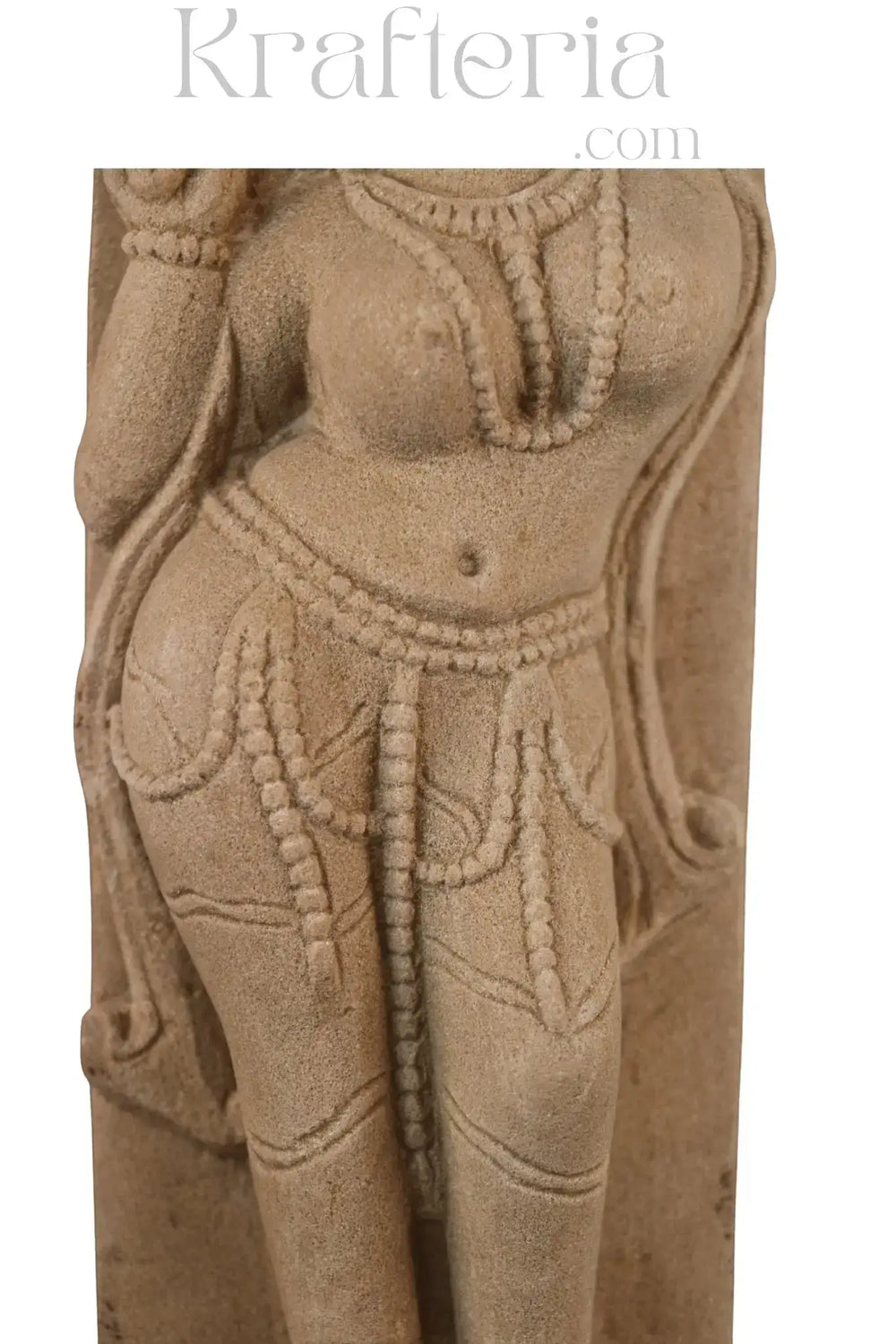 Celestial Grace - An Apsara in Dance   Sand Stone