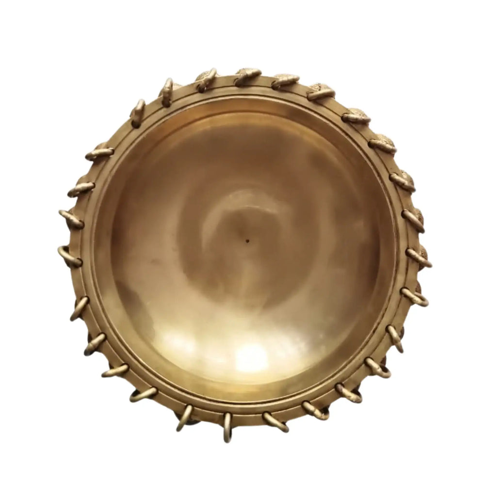 Decorative Brass Fish Urli for Floating Flowers & Candles   Brass Ware