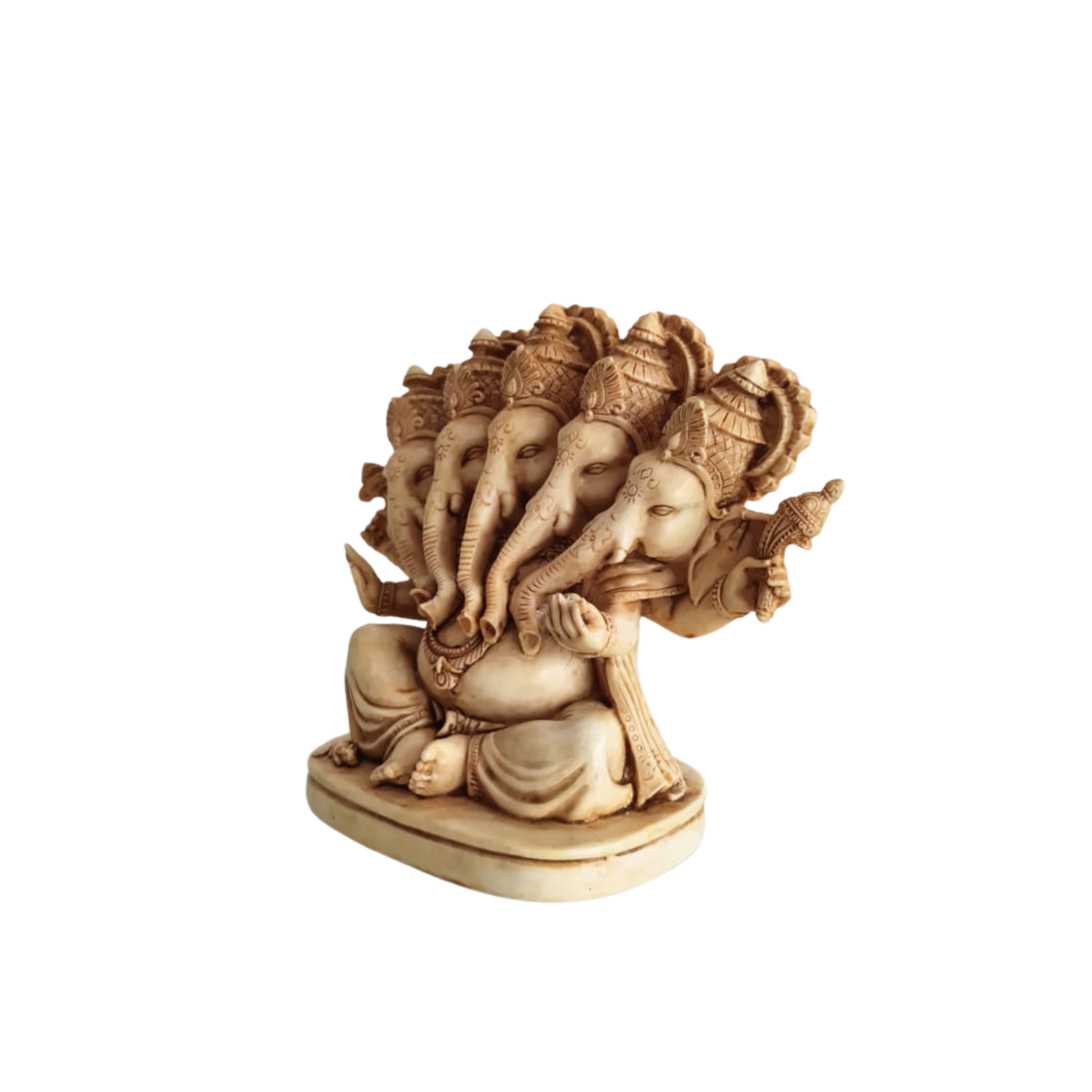 Panchamukhi Ganesha Statue - Five-Headed Lord Ganesha