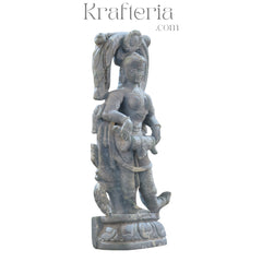 Graceful Music Lady Sculpture – Art Inspired by Melody