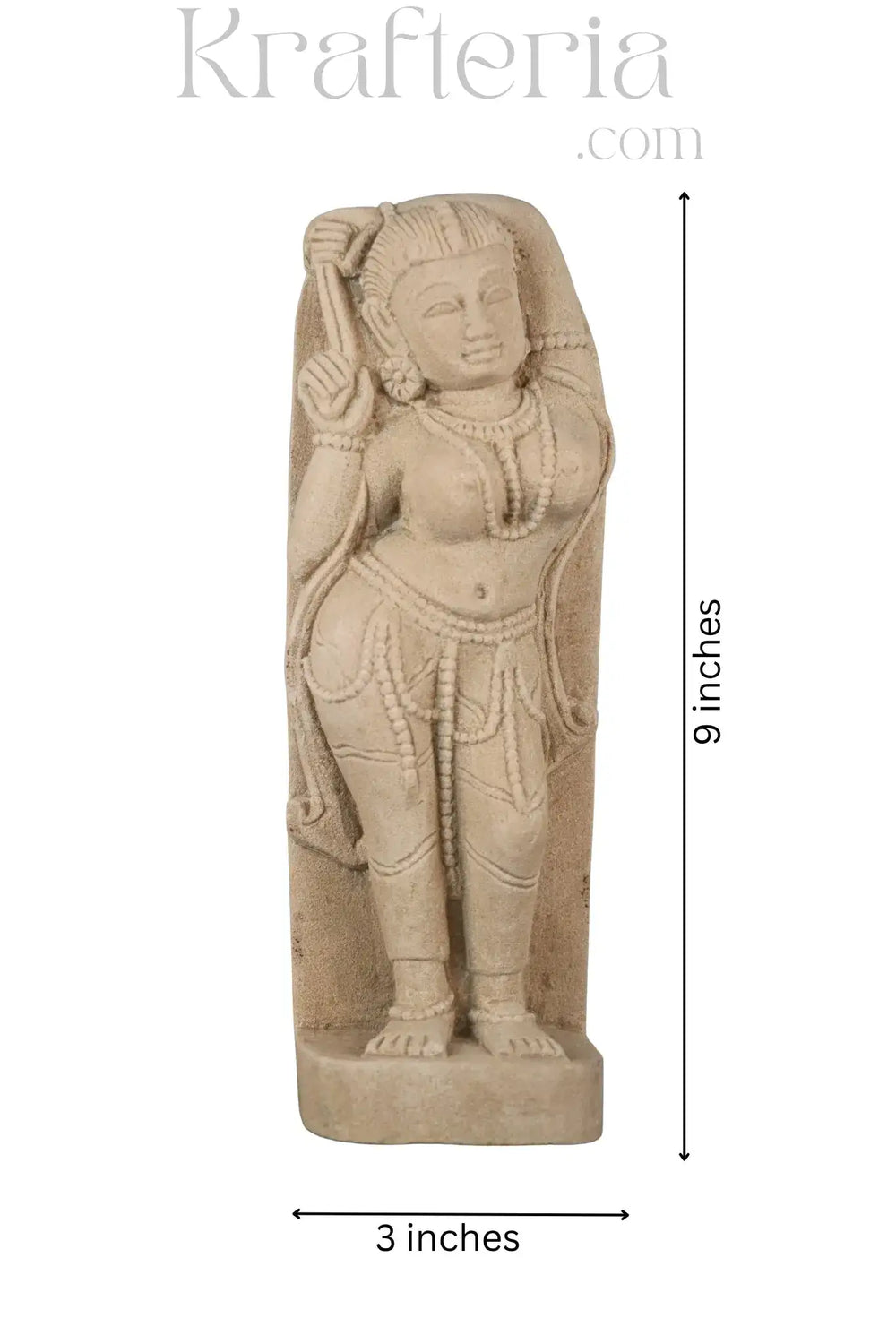 Celestial Grace - An Apsara in Dance   Sand Stone