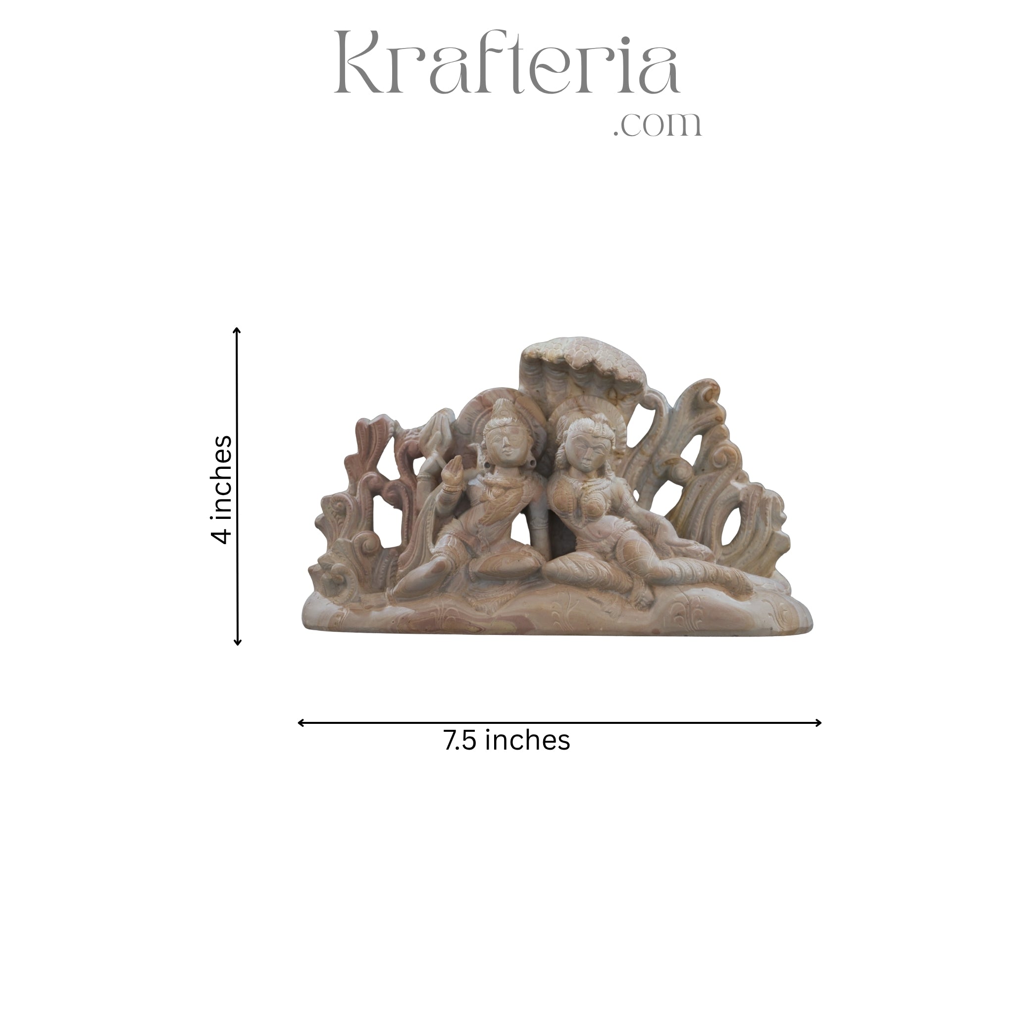 Shiva Parvathi Sculpture – Divine Couple of Love and Power