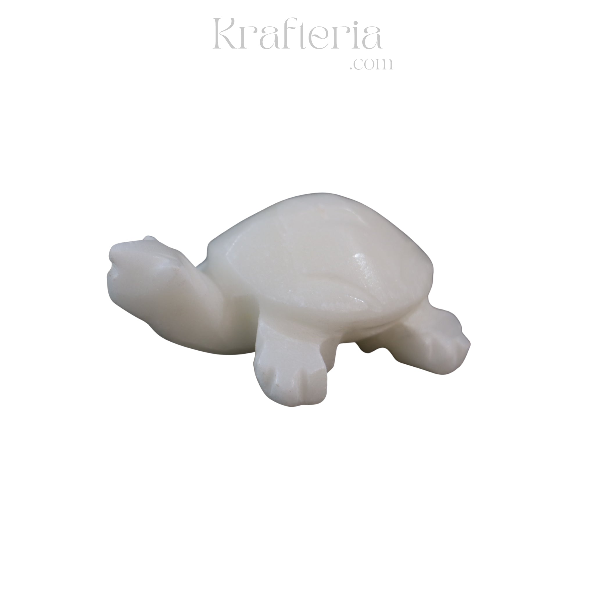 Handcrafted Marble Tortoise – Symbol of Longevity & Good Luck