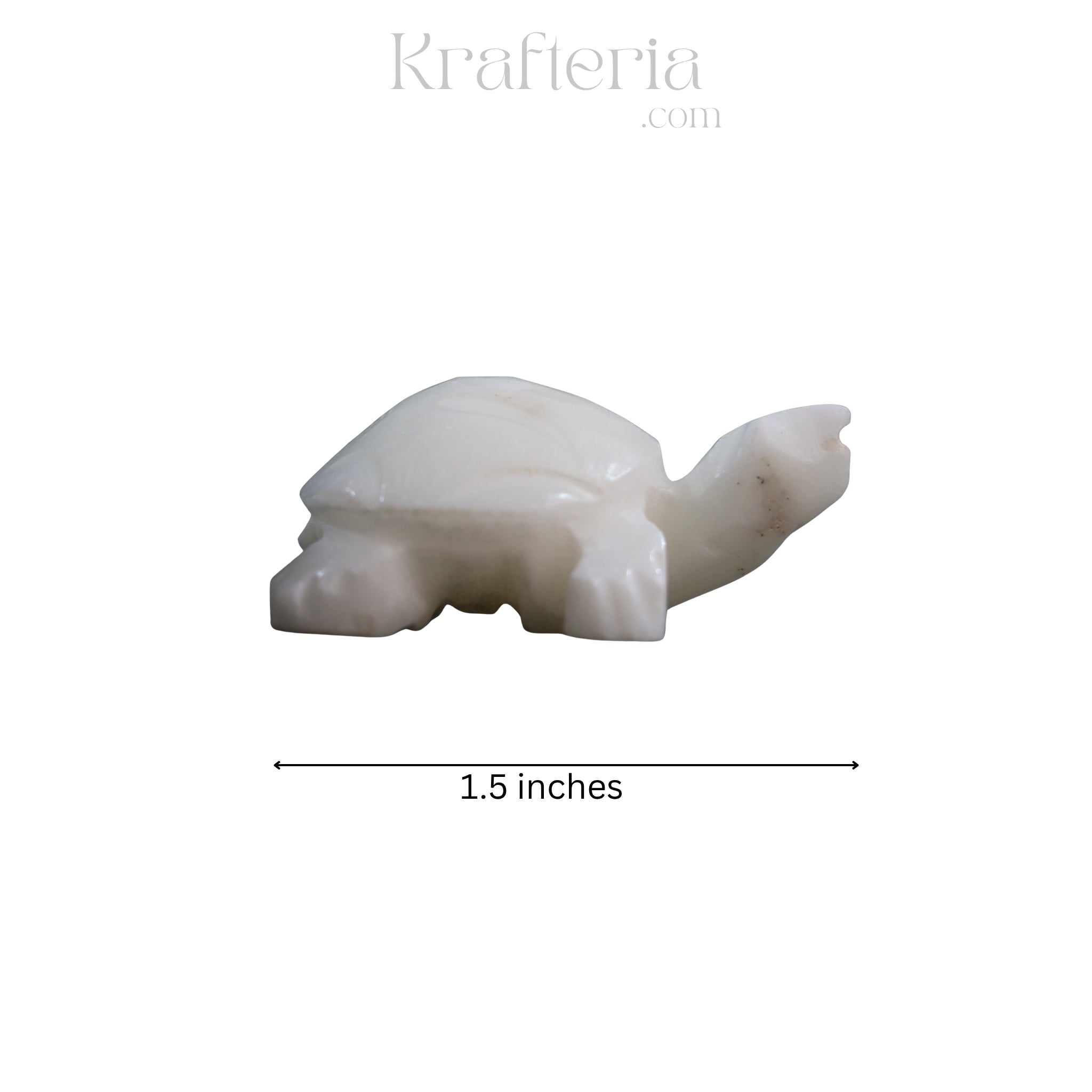 Handcrafted Marble Tortoise – Symbol of Longevity & Good Luck