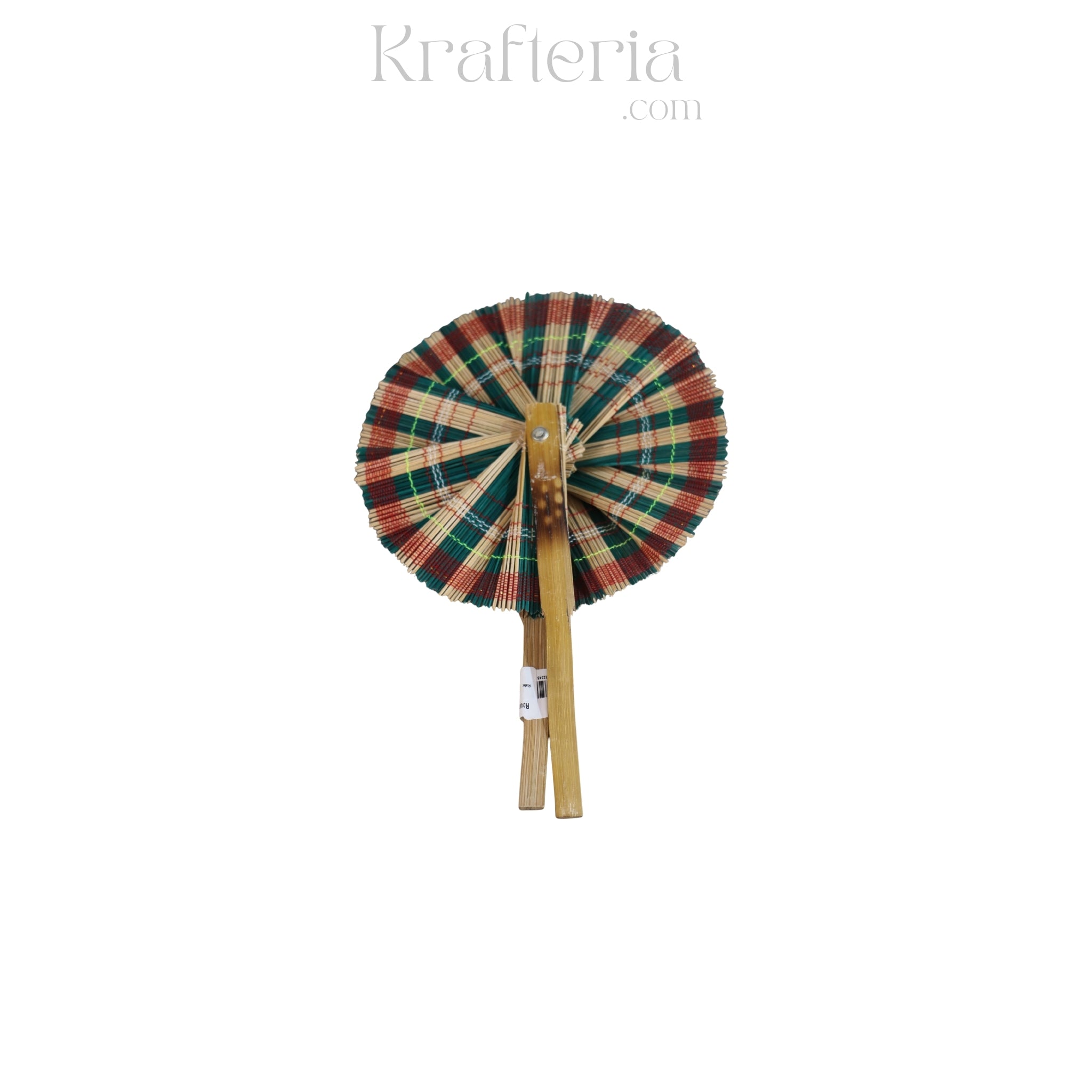 Bamboo Folding Hand Fan – Handmade & Eco-Friendly