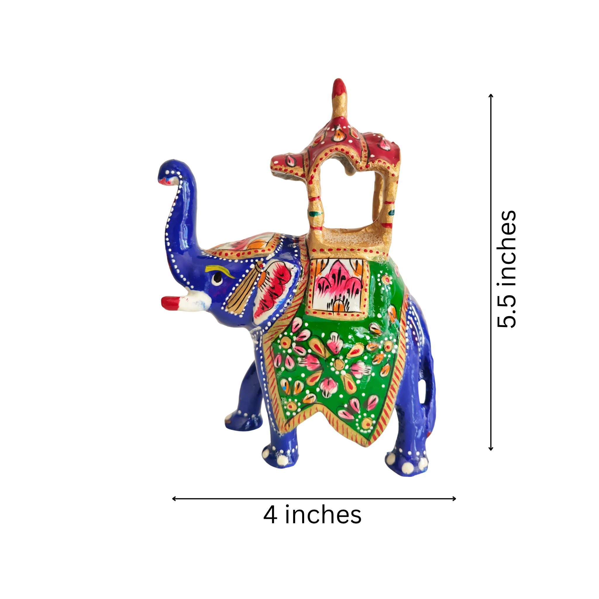 Hand-Painted Ambari – Intricate Decorative Artwork