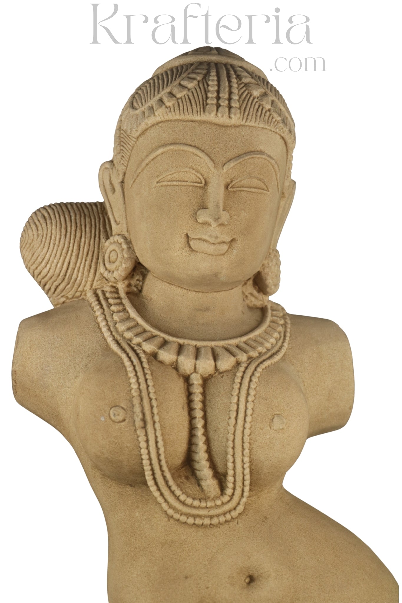 Ethereal Beauty - A Sandstone Devangana Sculpture