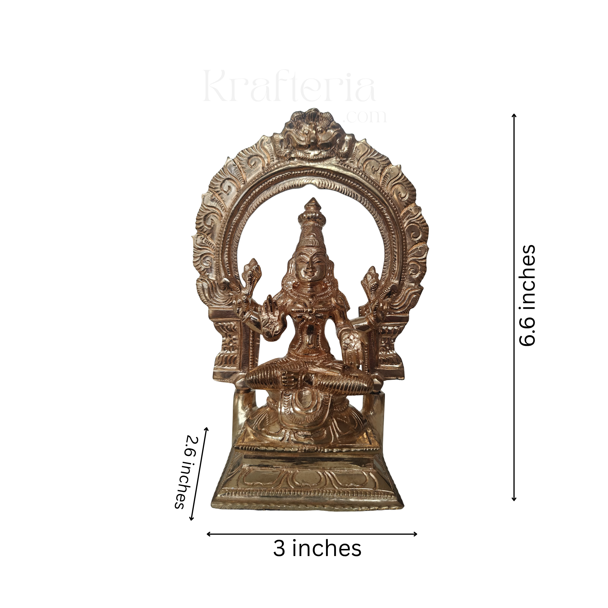 Goddess Lakshmi in Panchaloha – Blessings of Wealth