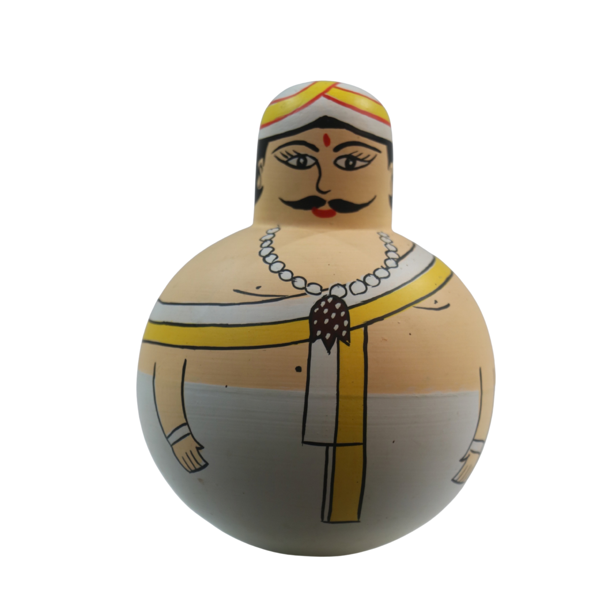 Indian ethnic Marwadi couple figurines