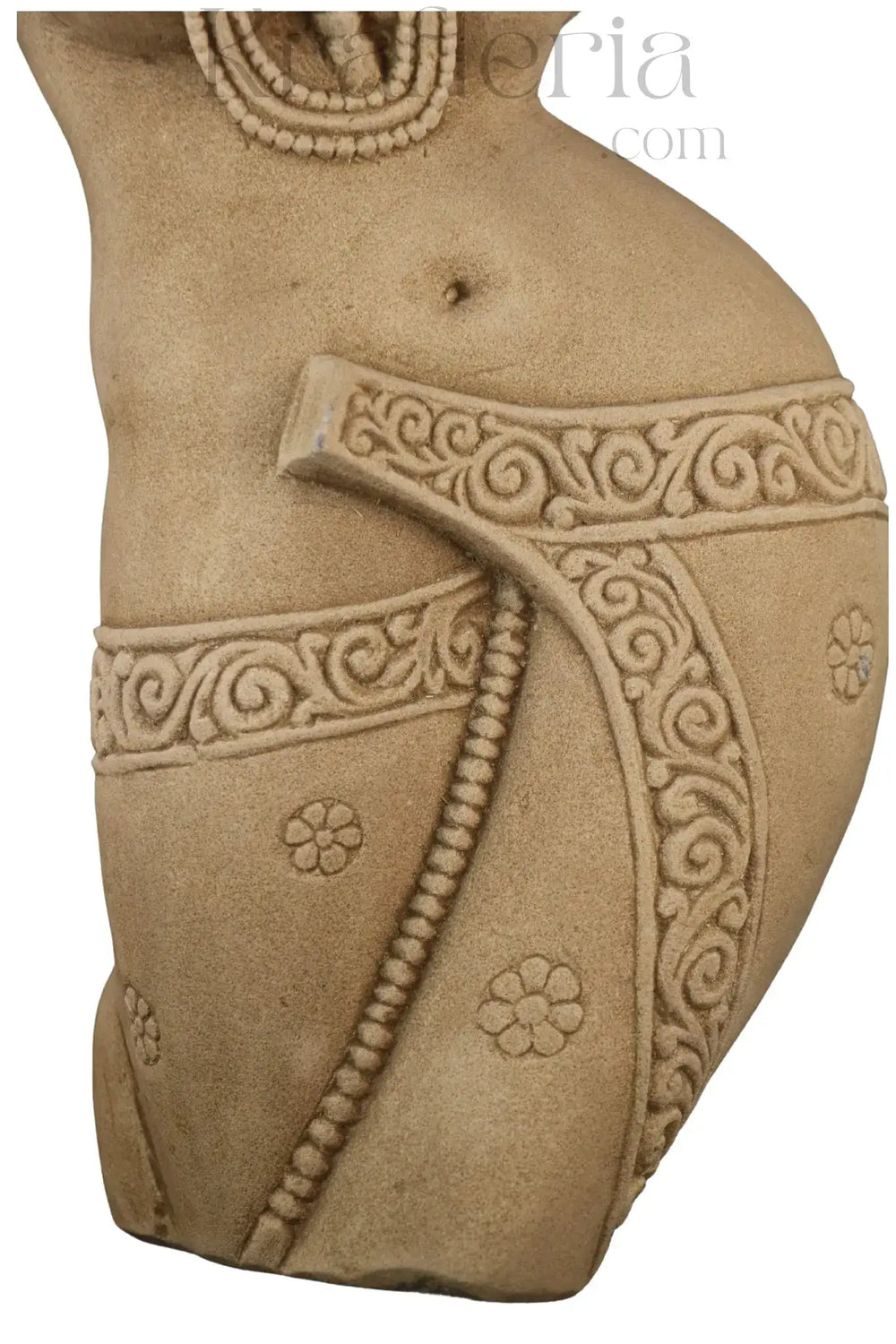 Ethereal Beauty - A Sandstone Devangana Sculpture   Sand Stone