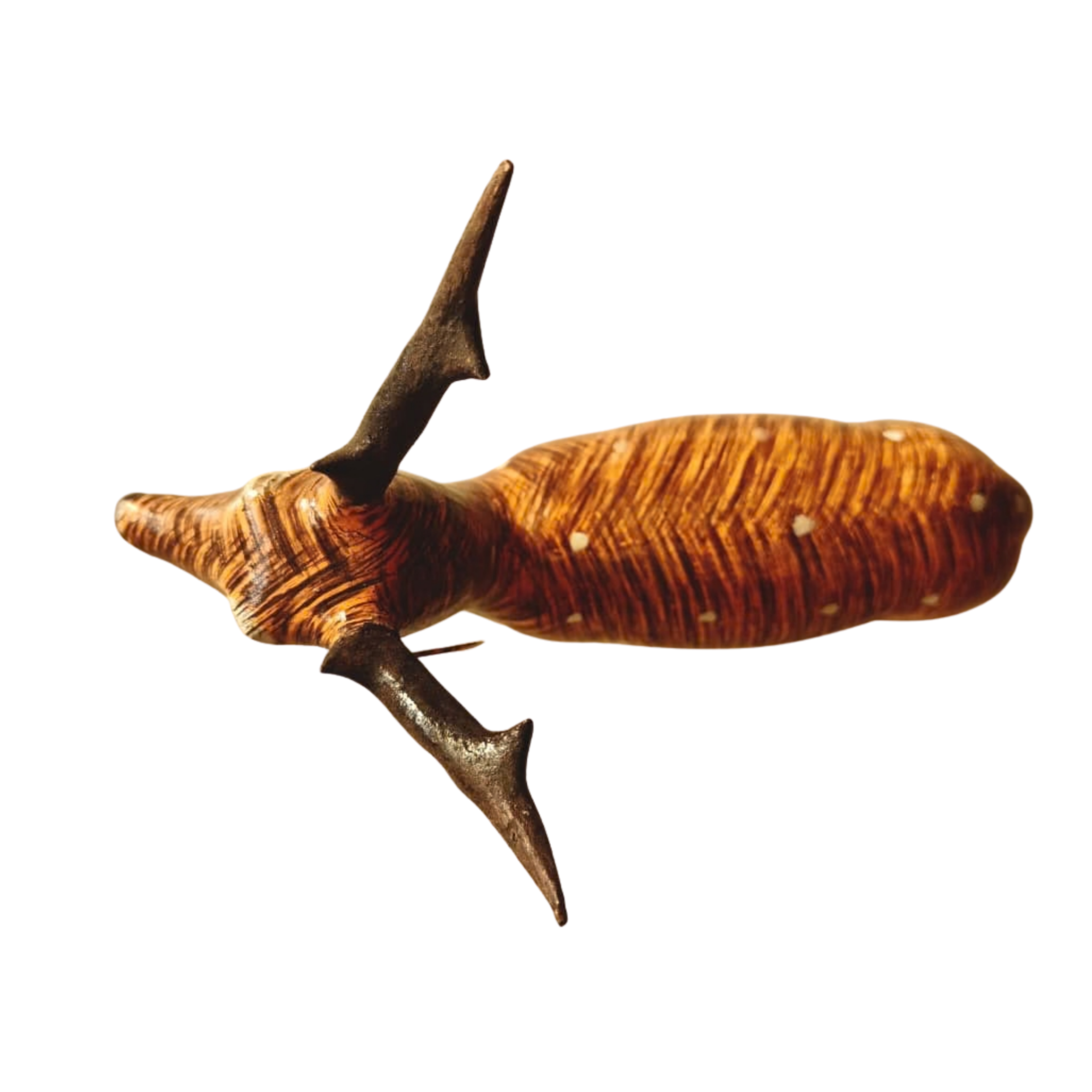 Authentic Nirmal lacquered deer toy made by Telangana artisans