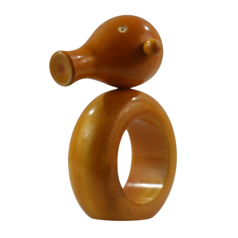 Sustainable animal shaped napkin roller with eco-safe colours