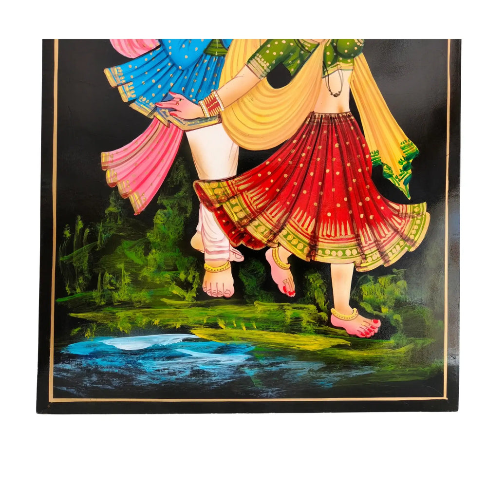 Telangana traditional folk dance Nirmal art