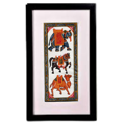 The Regal Trio  Miniature Painting