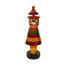 Playful Numerals - Etikoppaka Joker Toy – Handcrafted Wooden Art