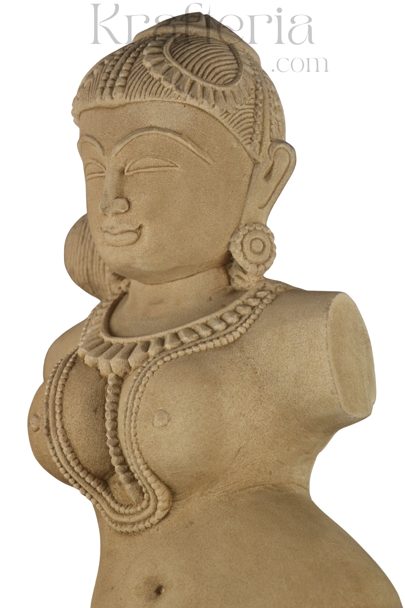 Ethereal Beauty - A Sandstone Devangana Sculpture
