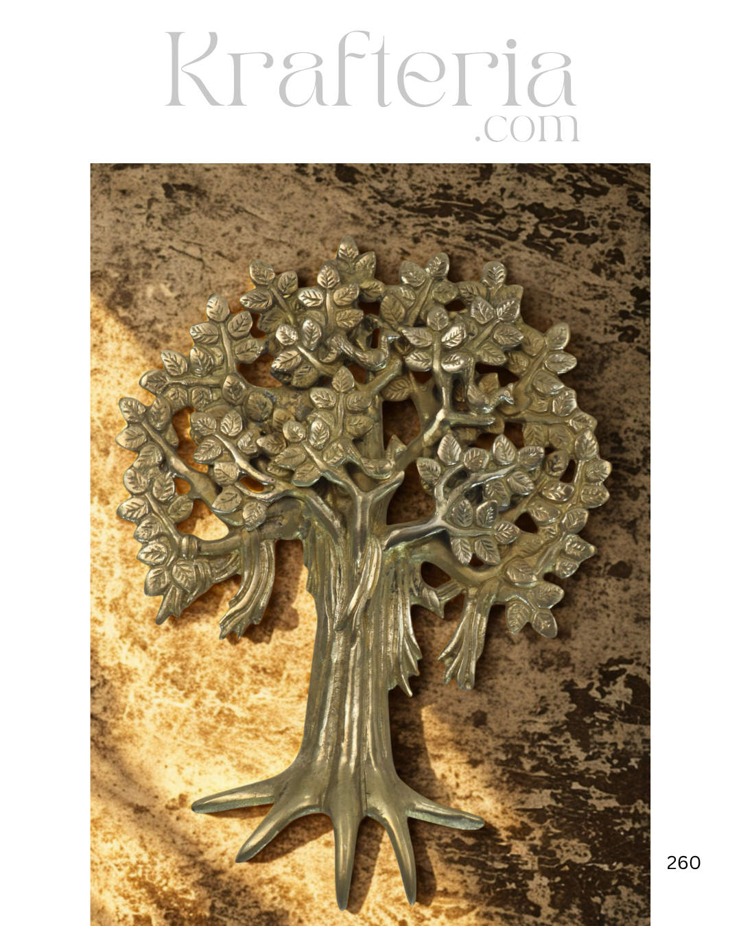 Brass Kalpavriksha Tree – Symbol of Abundance and Prosperity