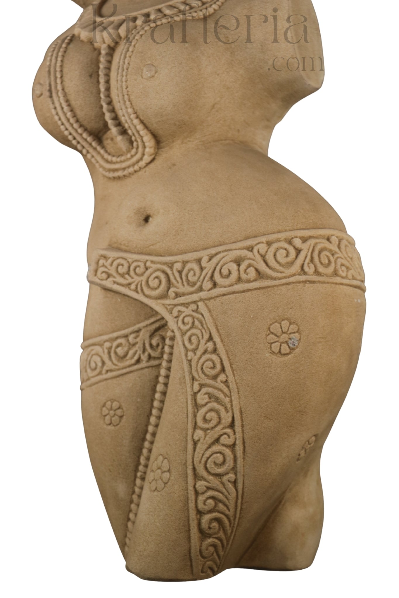 Ethereal Beauty - A Sandstone Devangana Sculpture