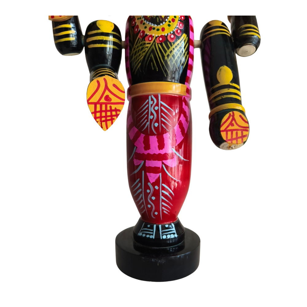 Sacred Etikoppaka Balaji Wooden Statue – A Handcrafted Symbol of Devotion   Etikoppaka Lacquerware