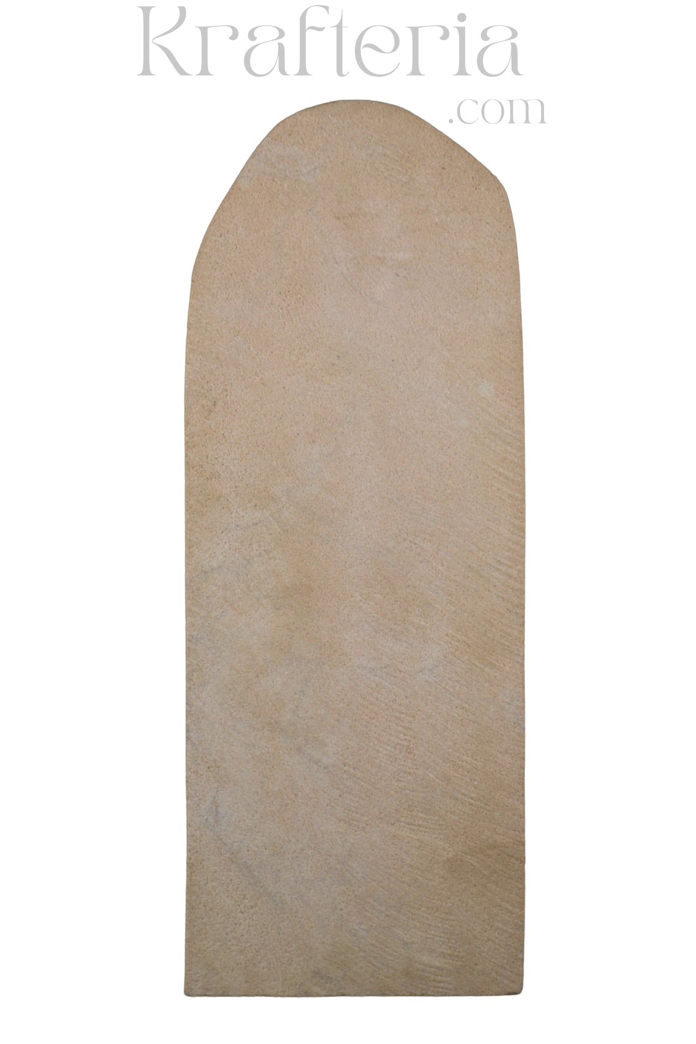 Ancient Elegance - Sandstone Relief of a Celestial Being