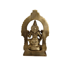 Brass Saraswati Murti – Goddess of Knowledge & Arts   Brass Religious Idols