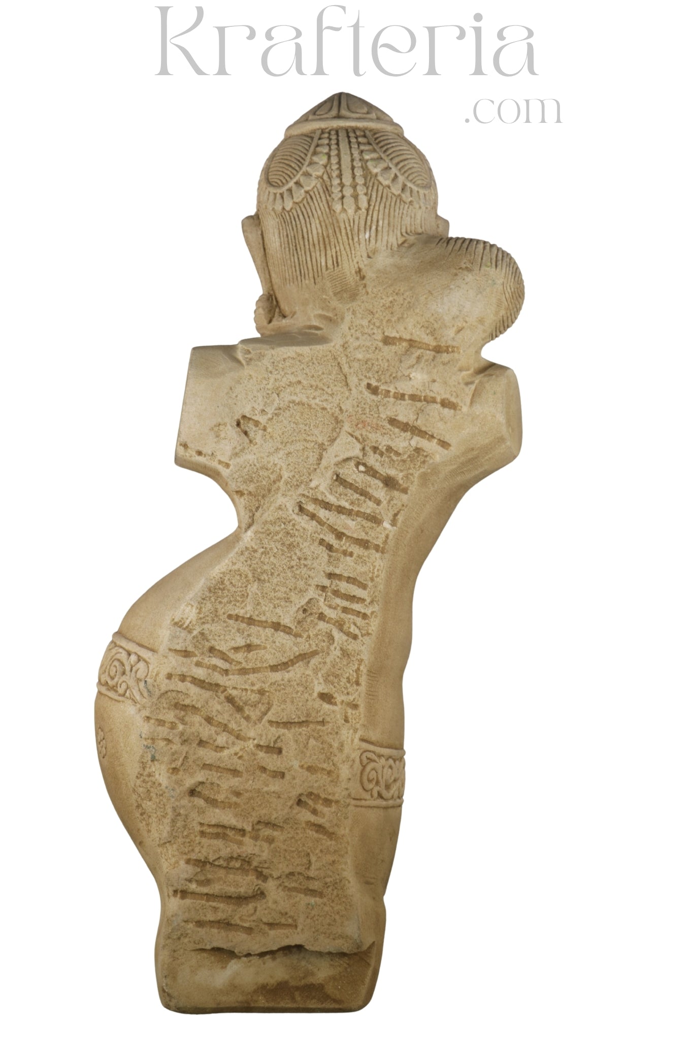 Ethereal Beauty - A Sandstone Devangana Sculpture