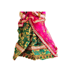 Traditional Indian Bride Doll Figurine