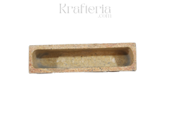 Sculpted Sandstone Marble Tissue Holder – A Touch of Nature Indoors