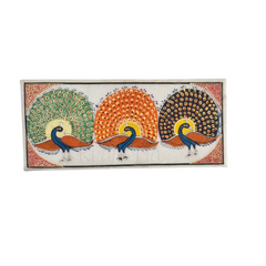 Trio of Grace - The Dancing Peacocks of Rajasthan