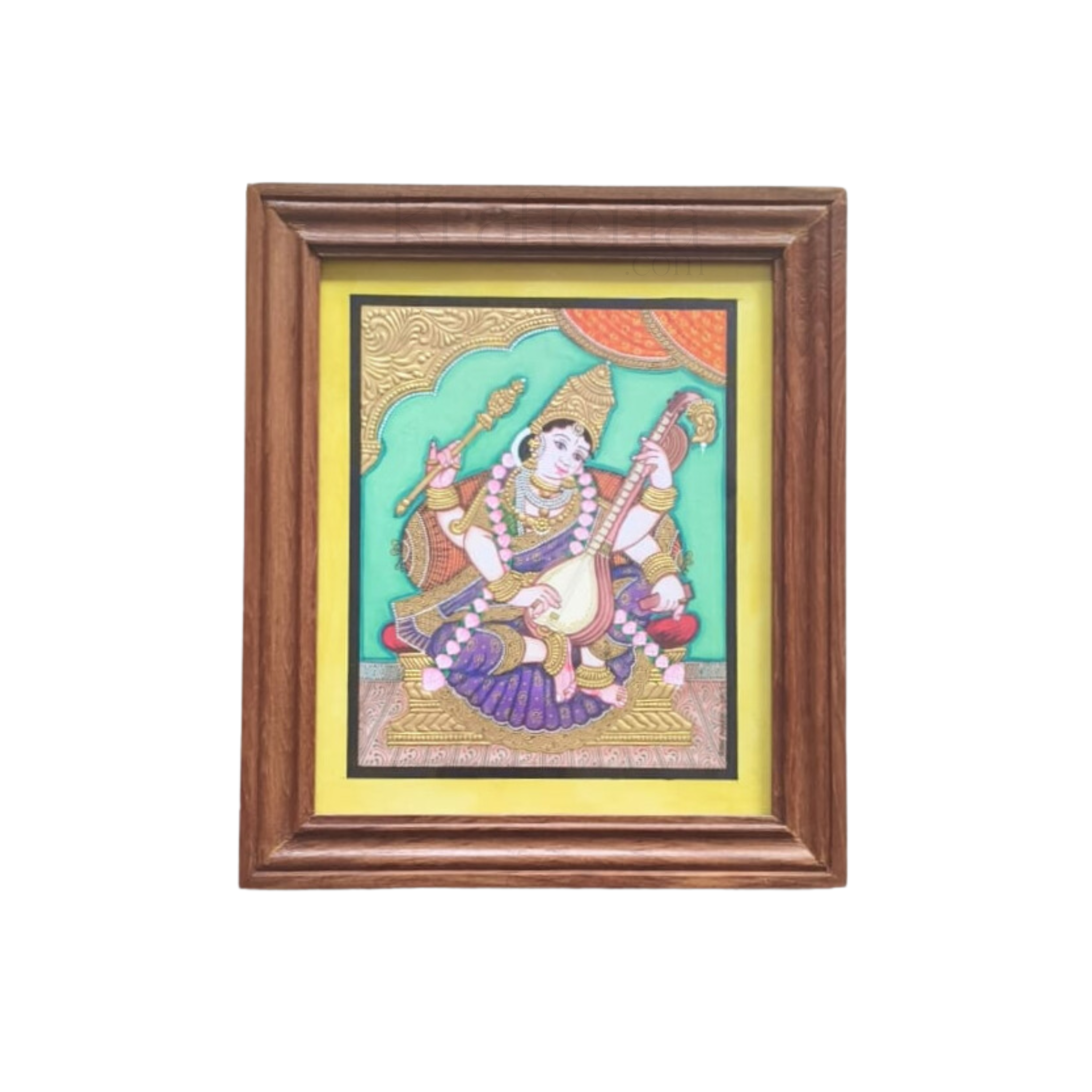 Mysore Saraswathi Painting