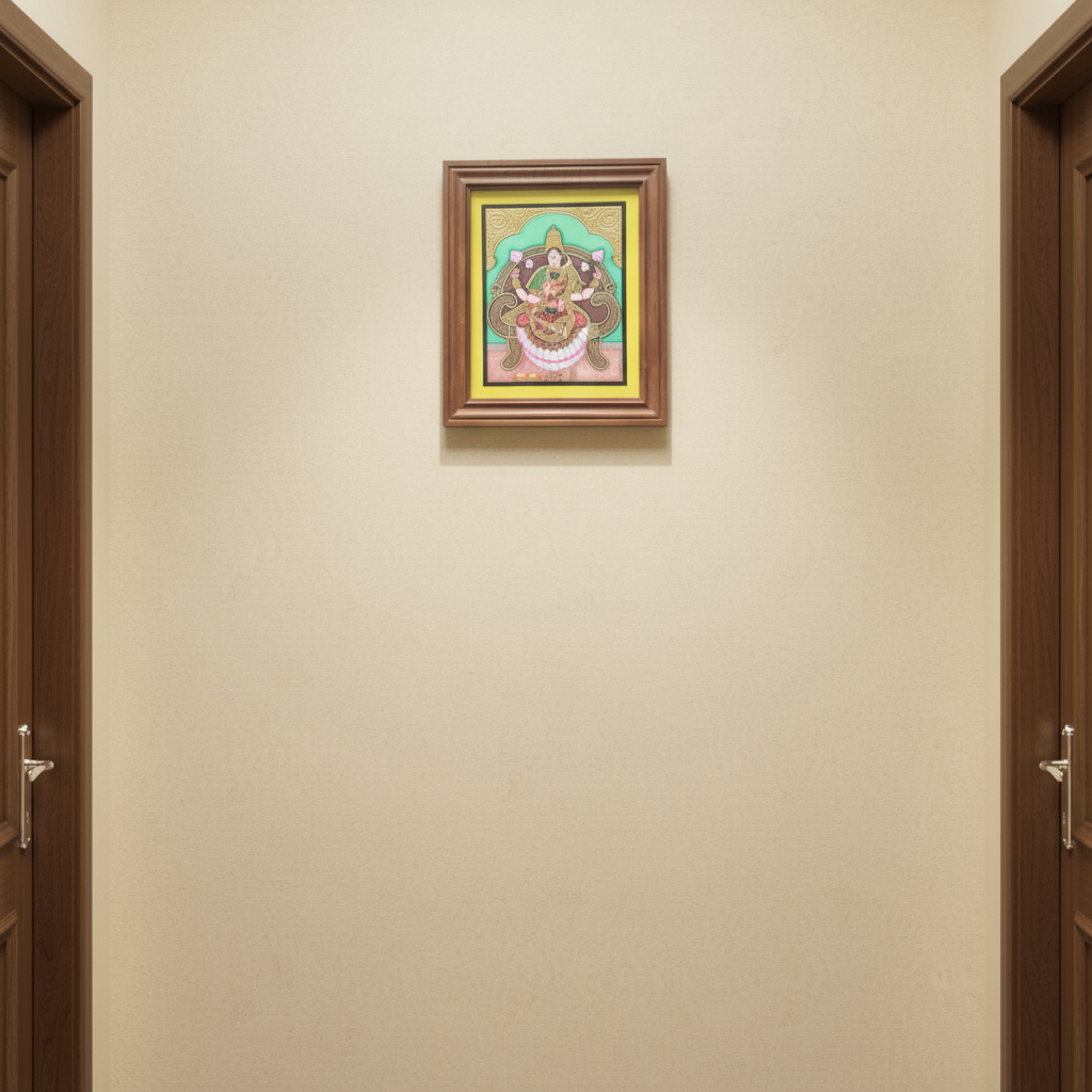 Mysore Laxmi Devi Painting | 22KT Gold Leaf