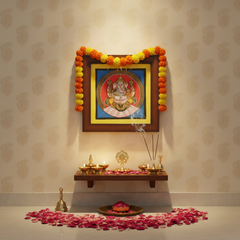 Mysore Ganesh Painting | 22KT Gold Leaf