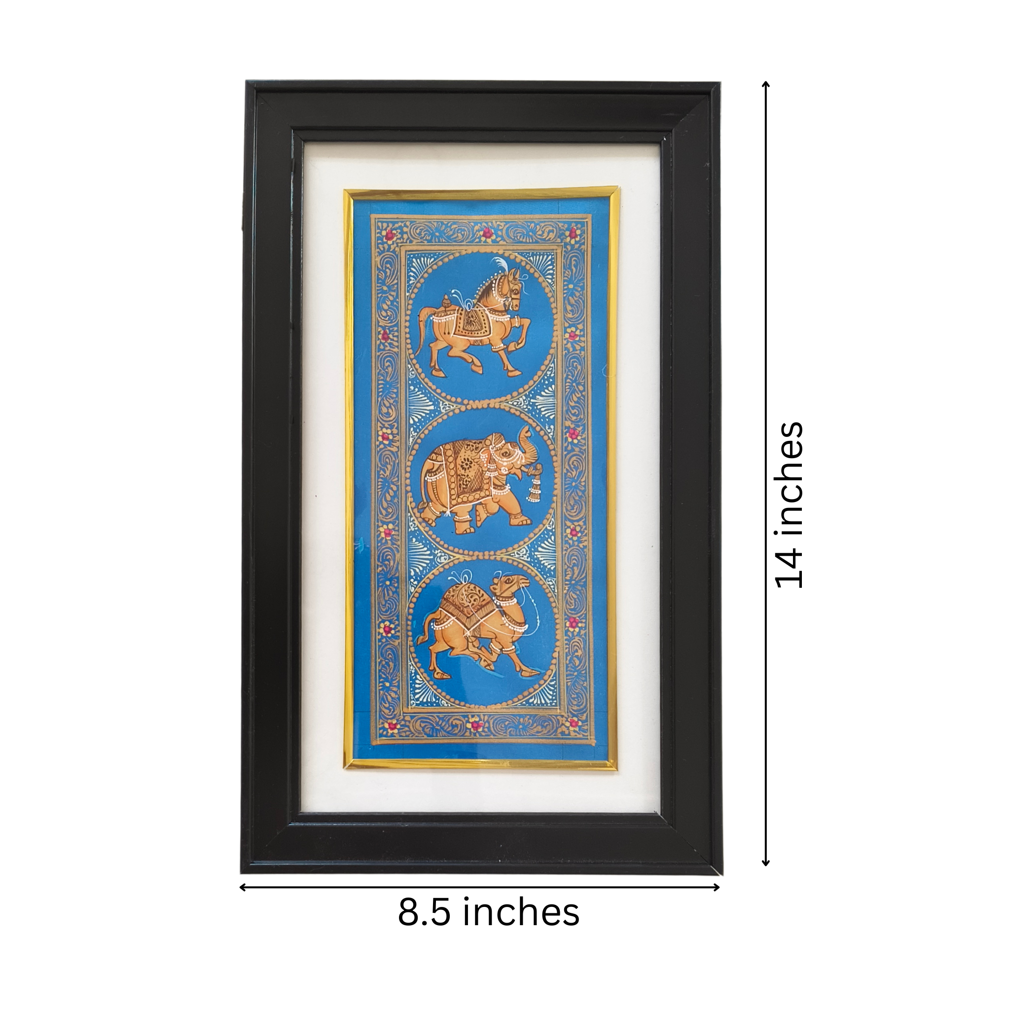Triumvirate of Royalty Miniature Painting