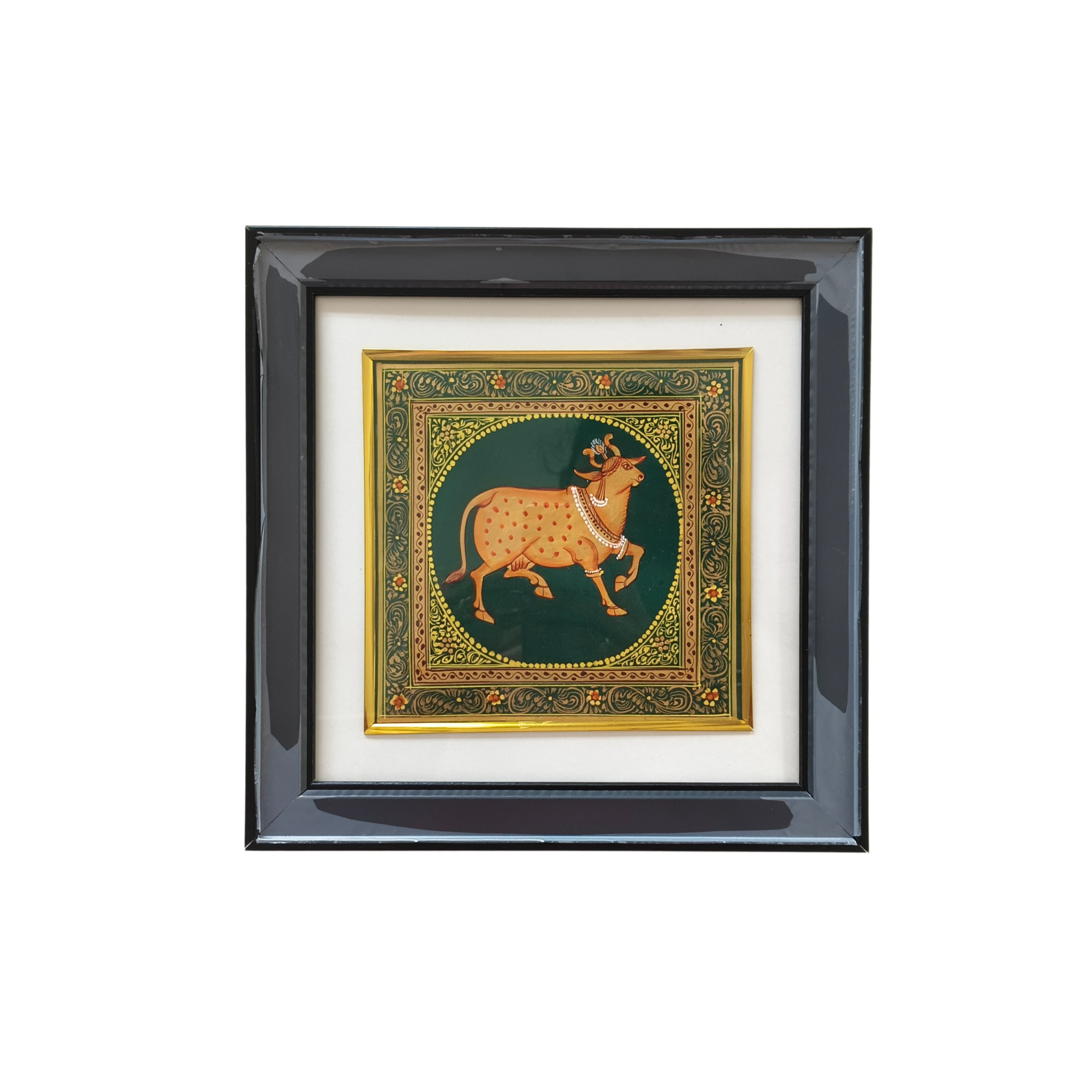 The Sacred Cow - A Miniature Painting