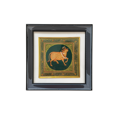 The Sacred Cow - A Miniature Painting