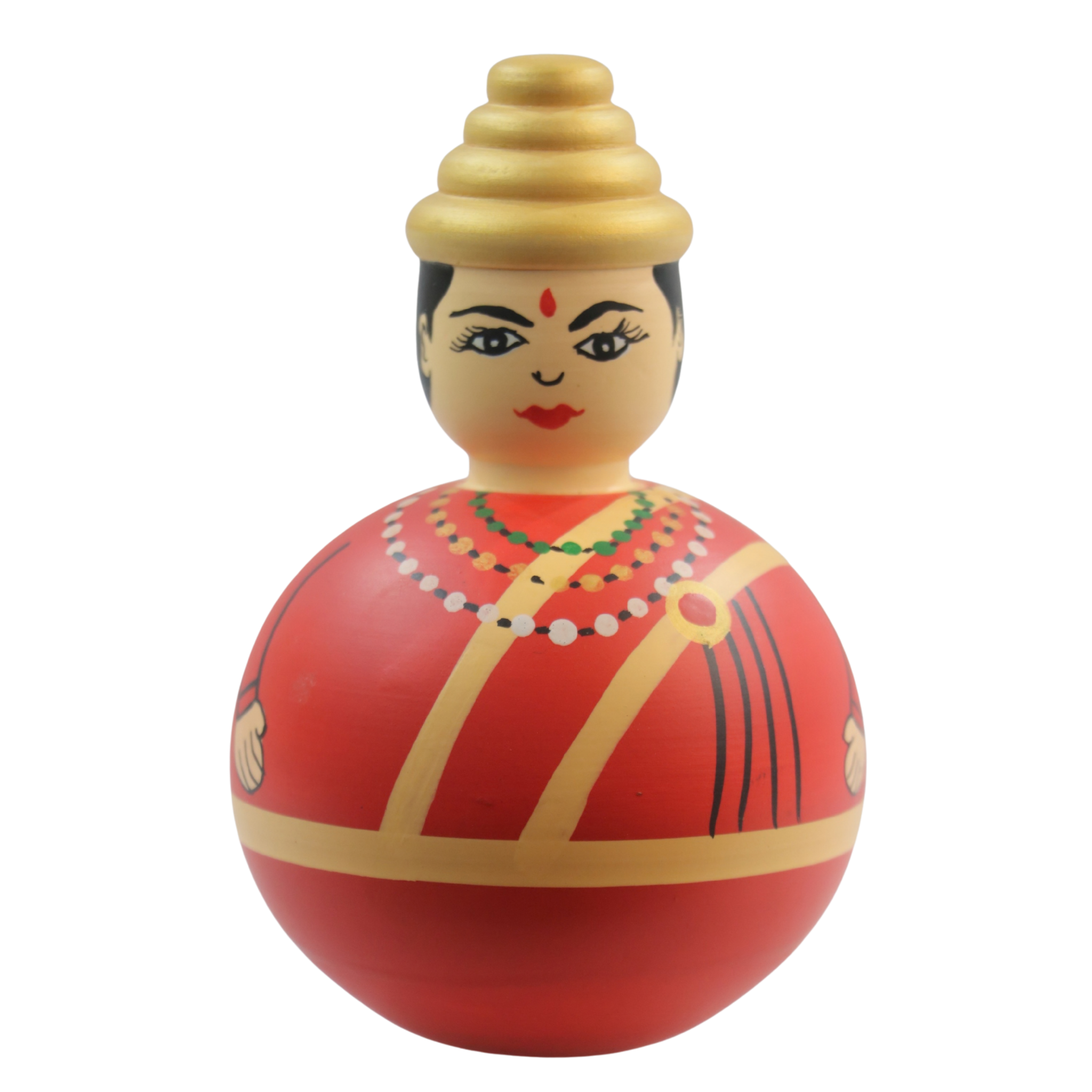 Artisan-made Marwadi man and woman dolls