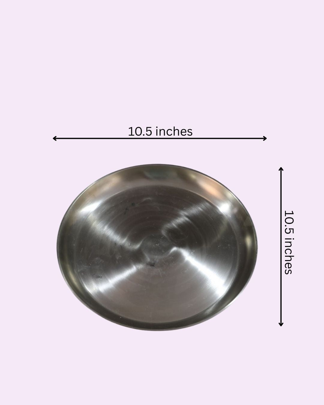 Handcrafted Bronze Plate – Durable and Stylish Tableware