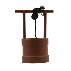 Mini decorative wishing well for home
